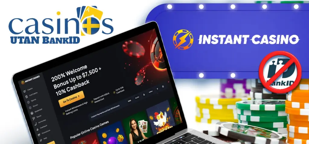 Instant Casino - Casinon utan BankID